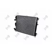 Radiateur, refroidissement du moteur ABAKUS 042-017-0010 - Visuel 1