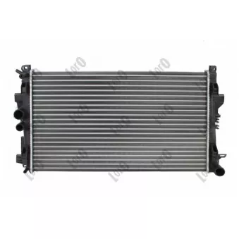 Radiateur, refroidissement du moteur ABAKUS 054-017-0004