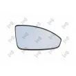 Verre de rétroviseur, rétroviseur extérieur ABAKUS 0609G04 - Visuel 1
