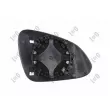 Verre de rétroviseur, rétroviseur extérieur ABAKUS 2823G01 - Visuel 1