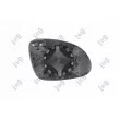 Verre de rétroviseur, rétroviseur extérieur ABAKUS 4012G03 - Visuel 1