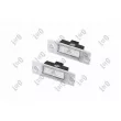 Feu éclaireur de plaque ABAKUS L03-210-0004LED - Visuel 1