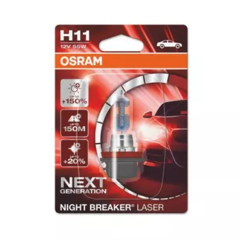 Ampoule, projecteur longue portée OSRAM 4062172114479