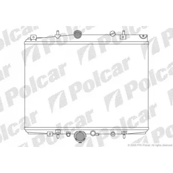 Radiateur, refroidissement du moteur Polcar 233208A7