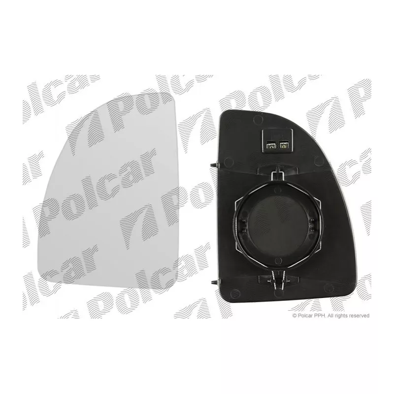 Verre de rétroviseur, rétroviseur extérieur Polcar 5702547M