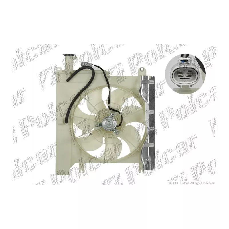 Ventilateur, refroidissement du moteur Polcar 571623W1