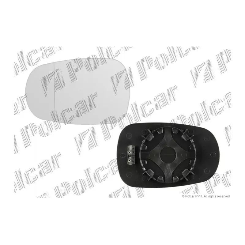 Vitre-miroir, rétro-angle-mort Polcar 6007546M