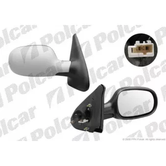 Rétroviseur extérieur Polcar 6011521M