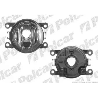 Projecteur antibrouillard Polcar 6012292E
