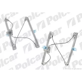Kit de réparation, lève-vitre Polcar 6012PSG5