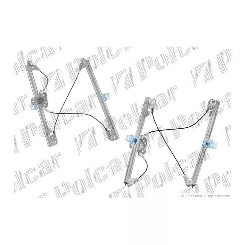 Kit de réparation, lève-vitre Polcar 6012PSG5