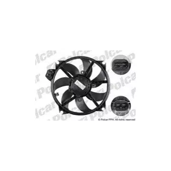 Ventilateur, refroidissement du moteur Polcar