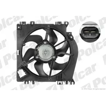 Ventilateur, refroidissement du moteur Polcar