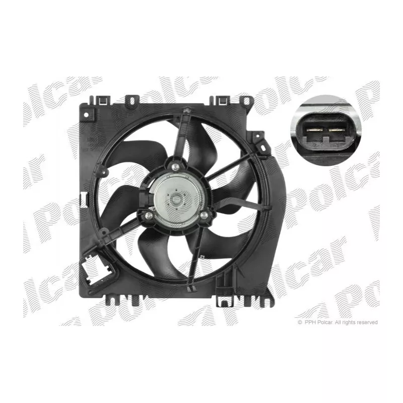 Ventilateur, refroidissement du moteur Polcar 601623W1