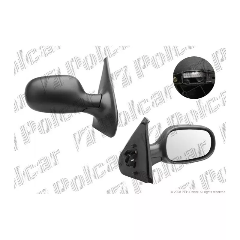 Rétroviseur extérieur Polcar 6016524E