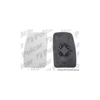 Rétroviseur extérieur Polcar 60N1543E