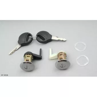 Jeu de cylindres de serrures avant TEKNÖR DF 32536