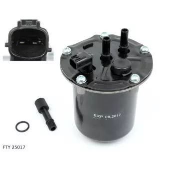 Boîtier, filtre à carburant TEKNÖR FTY 25017