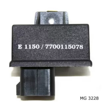 Appareil de commande, temps de préchauffage TEKNÖR MG 3228