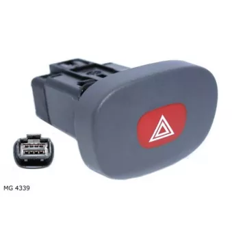 Interrupteur de signal de détresse TEKNÖR MG 4339