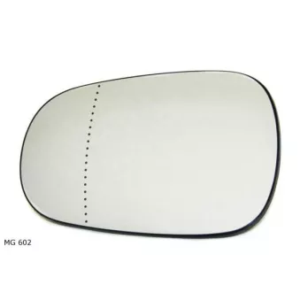 Verre de rétroviseur, rétroviseur extérieur TEKNÖR MG 602