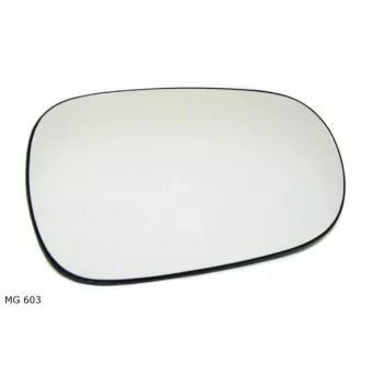 Verre de rétroviseur, rétroviseur extérieur TEKNÖR MG 603