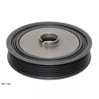 Poulie, vilebrequin TEKNÖR MG 740