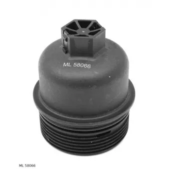 Couvercle, boîtier du filtre à huile TEKNÖR ML 58066