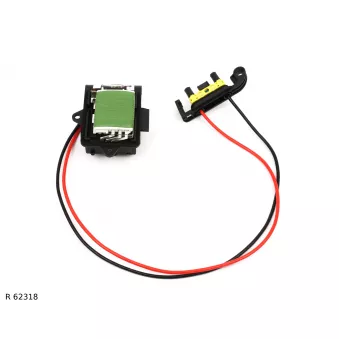 Résistance, pulseur d'air habitacle TEKNÖR R 62318