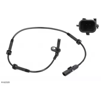 Capteur, vitesse de roue TEKNÖR R 62320