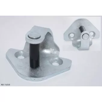 Guidage, bouton de verrouillage TEKNÖR RD 71016