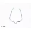 Bride de fixation, gaine de suralimentation TEKNÖR RS 33367 - Visuel 1