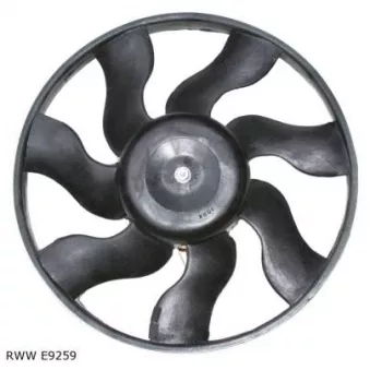 Ventilateur, refroidissement du moteur TEKNÖR RWW E9259