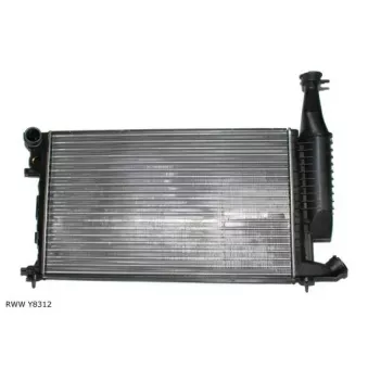 Radiateur, refroidissement du moteur TEKNÖR RWW Y8312