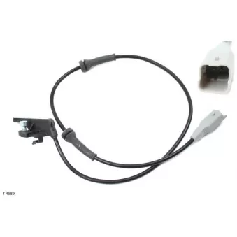 Capteur, vitesse de roue TEKNÖR T 4589