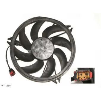 Ventilateur, refroidissement du moteur TEKNÖR WT 1618