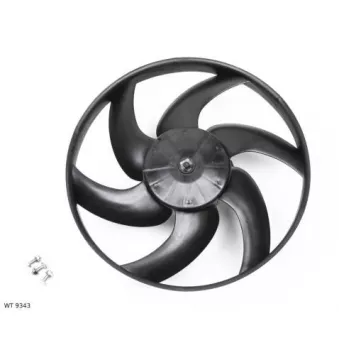 Ventilateur, refroidissement du moteur TEKNÖR WT 9343