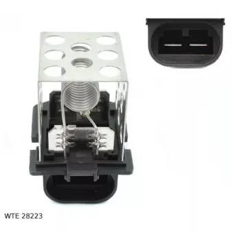 Résistance de série, moteur électrique-ventilateur du radiat TEKNÖR WTE 28223