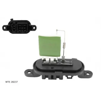 Appareil de commande, chauffage/ventilation TEKNÖR WTE 28237