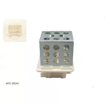 Résistance, pulseur d'air habitacle TEKNÖR WTE 28242