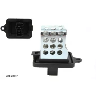 Résistance, pulseur d'air habitacle TEKNÖR WTE 28247