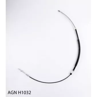 Tirette à câble, frein de stationnement TEKNÖR AGN H1032