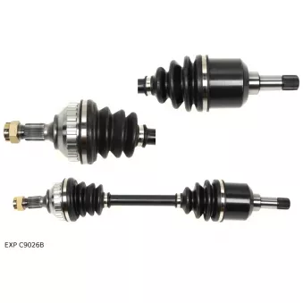 Arbre de transmission avant gauche TEKNÖR EXP C9026B