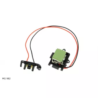Élément de commande, climatisation TEKNÖR MG 982