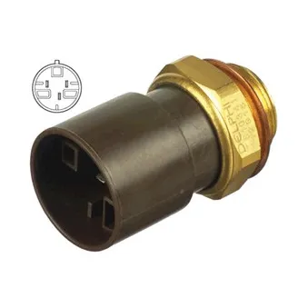 Interrupteur de température, ventilateur de radiateur DELPHI TS10341