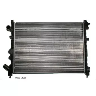 Radiateur, refroidissement du moteur TEKNÖR RWW L4550
