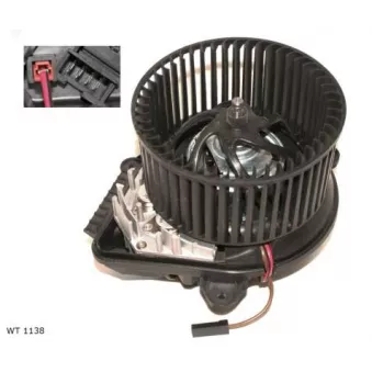 Moteur électrique, pulseur d'air habitacle TEKNÖR WT 1138