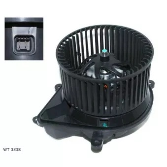 Moteur électrique, pulseur d'air habitacle TEKNÖR WT 3338