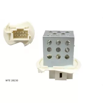 Résistance, pulseur d'air habitacle TEKNÖR WTE 28230