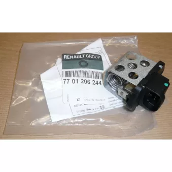 Résistance de série, moteur électrique-ventilateur du radiat OE 7701206244